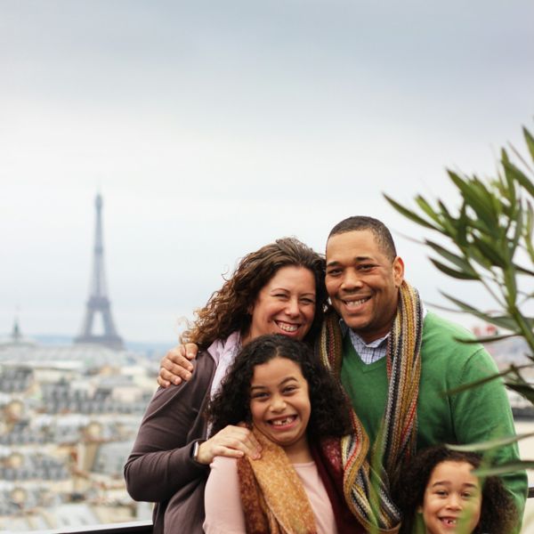 Família em Paris
